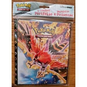 New 2014 Pokemon Card Album Ultra-Pro 4-Pocket New sealed Condition